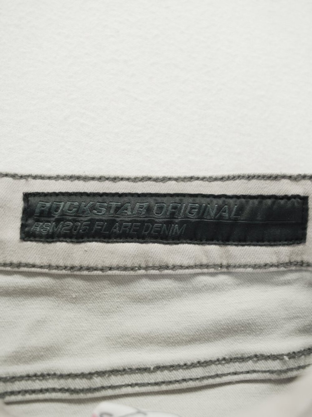 Rockstar Original RSM 205 Flare Jeans Men 38x35 Streetwear Y2K Denim Pants - Picture 6 of 10